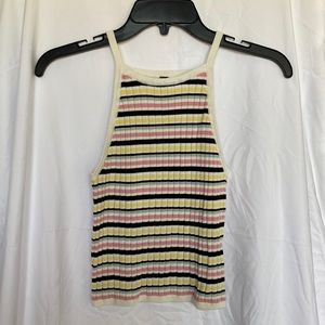 Cute high neck tank top